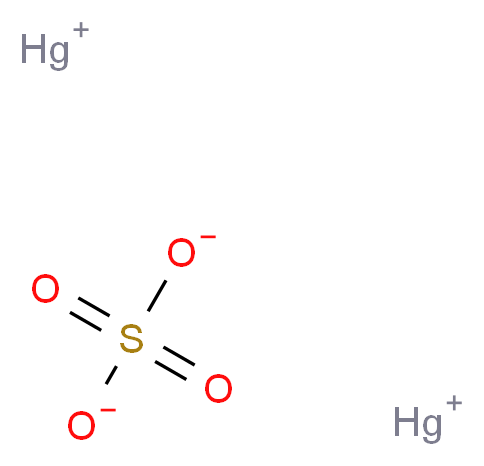 dimercury(1+) ion sulfate_分子结构_CAS_7783-36-0
