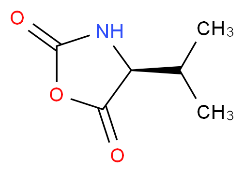 L-Valine N-Carboxyanhydride_分子结构_CAS_24601-74-9)