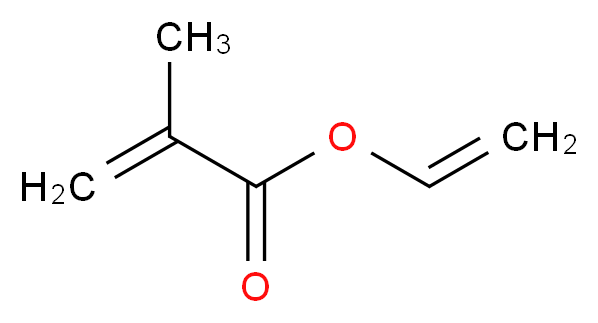 甲基丙烯酸乙烯酯_分子结构_CAS_4245-37-8)