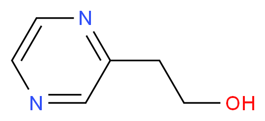 2-(pyrazin-2-yl)ethan-1-ol_分子结构_CAS_6705-31-3)