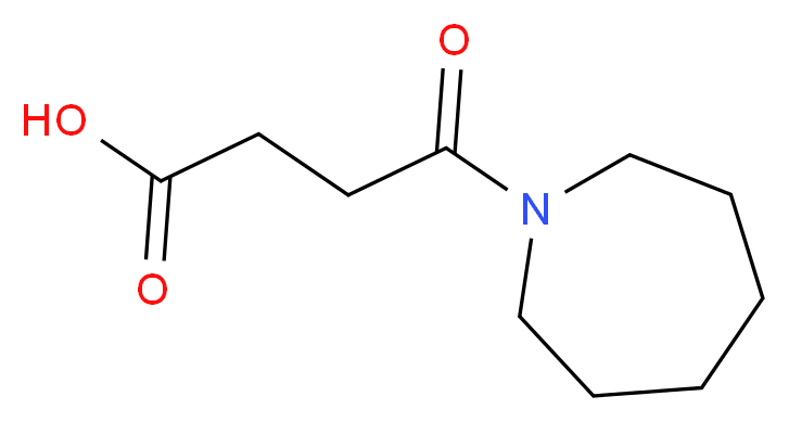 4-Azepan-1-yl-4-oxobutanoic acid_分子结构_CAS_154740-93-9)