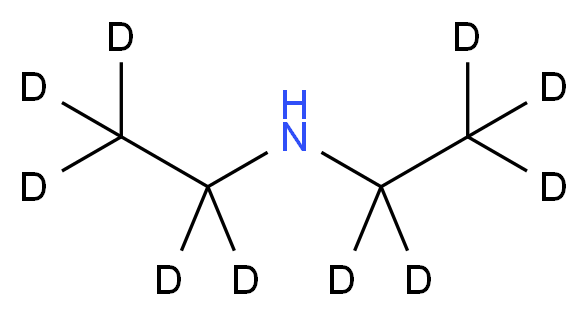 bis(<sup>2</sup>H<sub>5</sub>)ethylamine_分子结构_CAS_120092-66-2