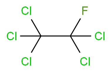 Pentachlorofluoroethane_分子结构_CAS_29756-45-4)