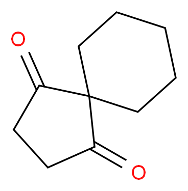 Spirodecanedione_分子结构_CAS_)