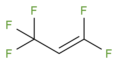 1,1,3,3,3-pentafluoroprop-1-ene_分子结构_CAS_690-27-7