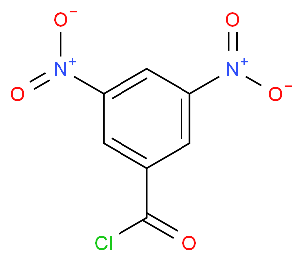 3,5-二硝基苯甲酰氯_分子结构_CAS_99-33-2)