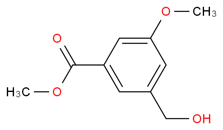 Methyl 3-(hydroxymethyl)-5-methoxybenzoate_分子结构_CAS_367519-84-4)