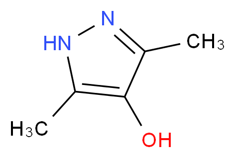 3,5-dimethyl-1H-pyrazol-4-ol_分子结构_CAS_2820-38-4)