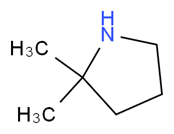 2,2-dimethylpyrrolidine_分子结构_CAS_)