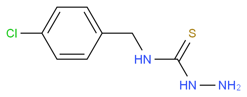 4-(4-Chlorobenzyl)-3-thiosemicarbazide_分子结构_CAS_6610-36-2)