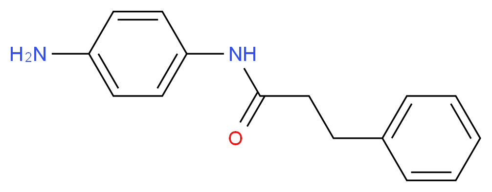 N-(4-Aminophenyl)-3-phenylpropanamide_分子结构_CAS_)