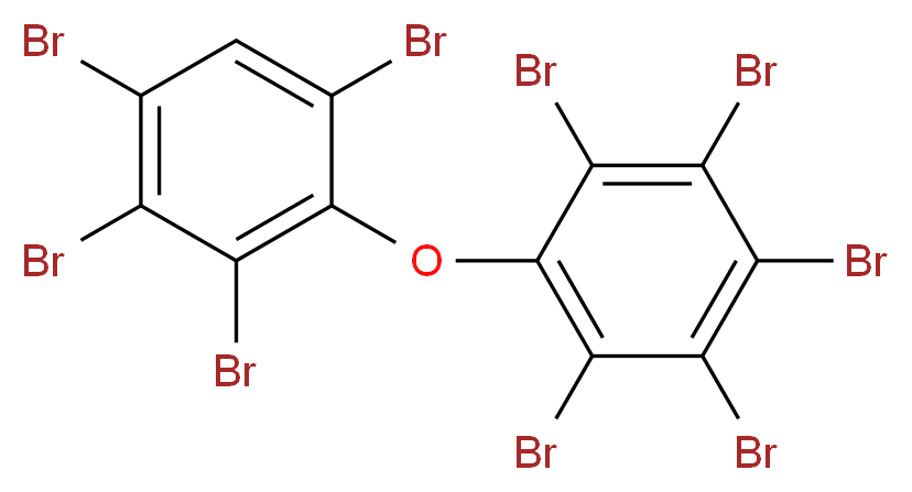 1,2,3,4,5-pentabromo-6-(2,3,4,6-tetrabromophenoxy)benzene_分子结构_CAS_437701-79-6