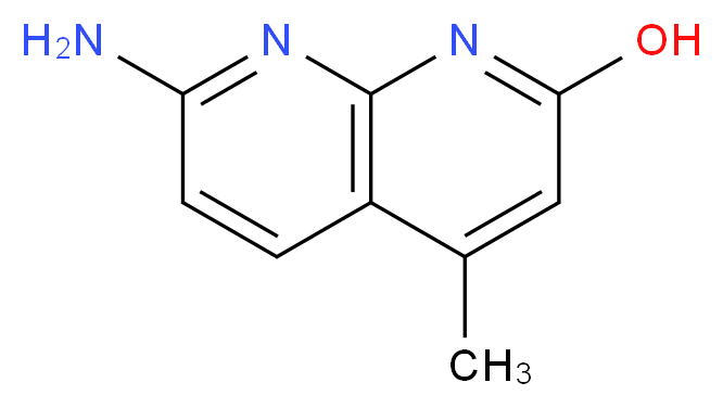 7-Amino-4-methyl-[1,8]naphthyridin-2-ol_分子结构_CAS_1569-15-9)