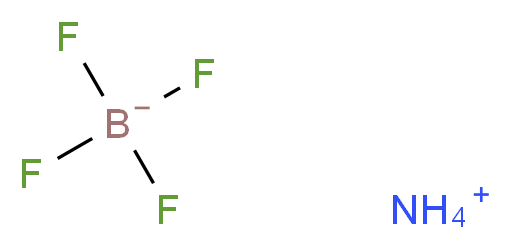 四氟硼酸铵_分子结构_CAS_13826-83-0)