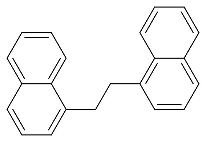 1-[2-(naphthalen-1-yl)ethyl]naphthalene_分子结构_CAS_15374-45-5