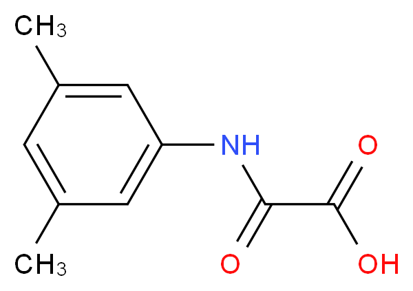 [(3,5-Dimethylphenyl)amino](oxo)acetic acid_分子结构_CAS_1018295-15-2)