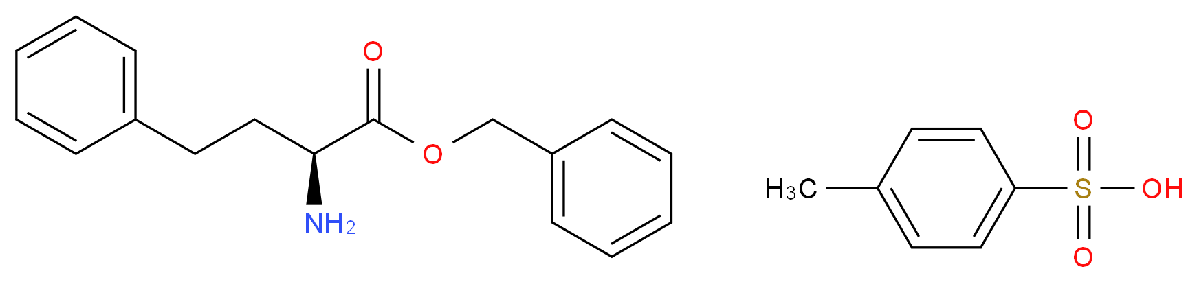 (2S)-2-Amino-benzenebutanoic Acid Benzyl Ester Tosylate Salt_分子结构_CAS_117560-24-4)