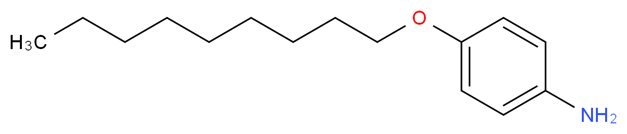 4-(nonyloxy)aniline_分子结构_CAS_50262-67-4