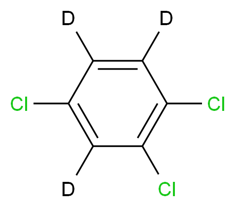 1,2,4-三氯苯-d3_分子结构_CAS_2199-72-6)