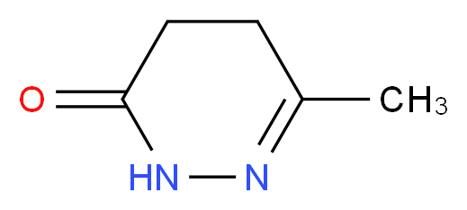 6-methyl-2,3,4,5-tetrahydropyridazin-3-one_分子结构_CAS_5157-08-4