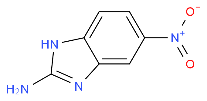 5-nitro-1H-1,3-benzodiazol-2-amine_分子结构_CAS_6232-92-4