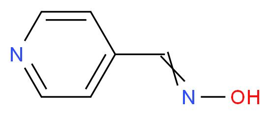 N-(pyridin-4-ylmethylidene)hydroxylamine_分子结构_CAS_696-54-8