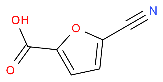 5-Cyanofuran-2-carboxylic acid_分子结构_CAS_212197-74-5)