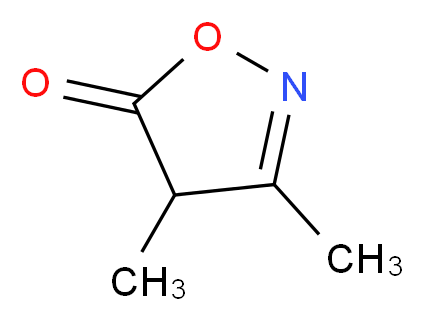 3,4-dimethyl-4,5-dihydro-1,2-oxazol-5-one_分子结构_CAS_15731-93-8