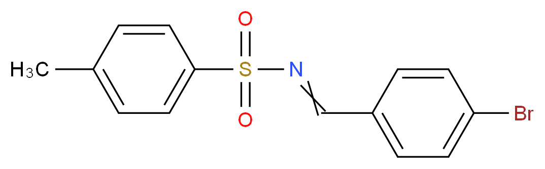 N-(4-Bromobenzylidene)-p-toluenesulfonamide_分子结构_CAS_36176-90-6)