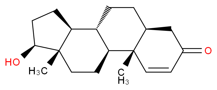 (1S,2R,7S,10R,11S,14S,15S)-14-hydroxy-2,15-dimethyltetracyclo[8.7.0.0<sup>2</sup>,<sup>7</sup>.0<sup>1</sup><sup>1</sup>,<sup>1</sup><sup>5</sup>]heptadec-3-en-5-one_分子结构_CAS_65-06-5