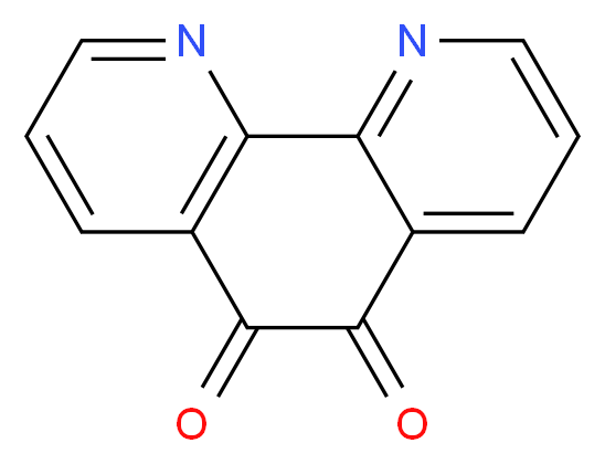 1,10-Phenanthroline-5,6-dione_分子结构_CAS_27318-90-7)