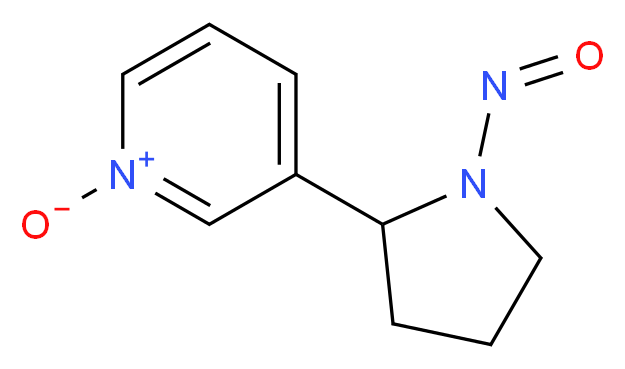 rac-N'-Nitrosonornicotine 1-N-Oxide_分子结构_CAS_1314916-69-2)