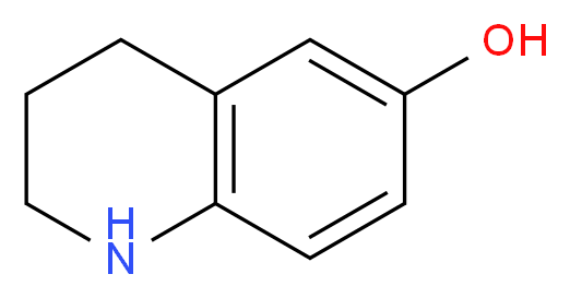 1,2,3,4-Tetrahydro-quinoline-6-ol_分子结构_CAS_3373-00-0)