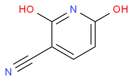 2,6-dihydroxypyridine-3-carbonitrile_分子结构_CAS_35441-10-2