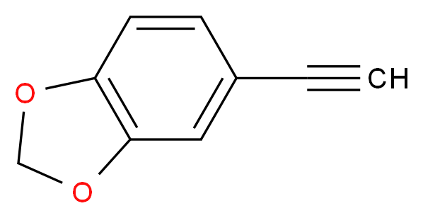 5-ethynyl-2H-1,3-benzodioxole_分子结构_CAS_57134-53-9