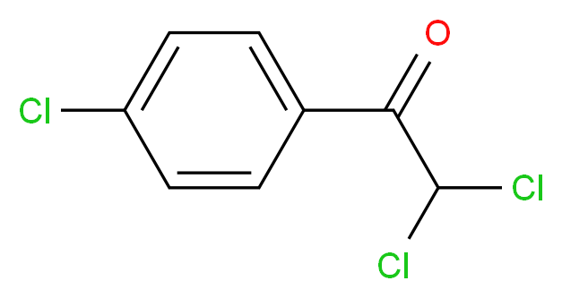 2,2-Dichloro-1-(4-chlorophenyl)ethanone_分子结构_CAS_5157-57-3)
