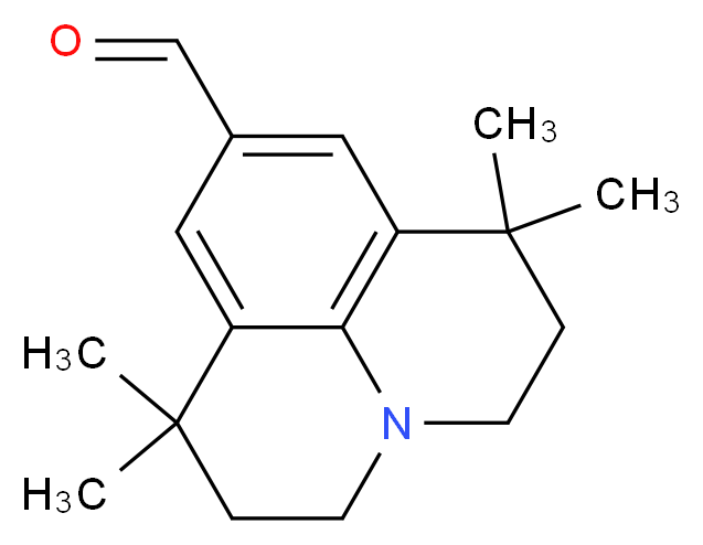 4,4,10,10-tetramethyl-1-azatricyclo[7.3.1.0<sup>5</sup>,<sup>1</sup><sup>3</sup>]trideca-5,7,9(13)-triene-7-carbaldehyde_分子结构_CAS_216978-79-9