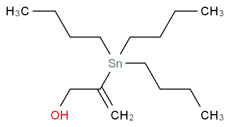 2-Tributyltin-allyl-1-ol_分子结构_CAS_84666-30-8)