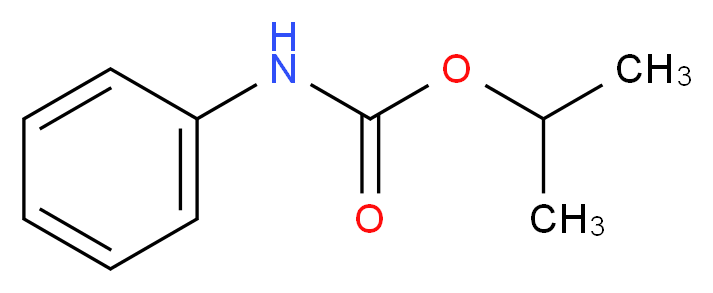 苯胺灵 溶液_分子结构_CAS_122-42-9)