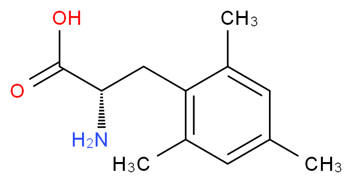 DL-2,4,6-TRIMETHYLPHENYLALANINE_分子结构_CAS_76932-42-8)