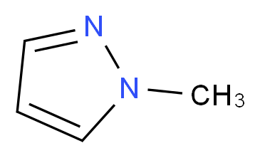 1-甲基吡唑_分子结构_CAS_930-36-9)