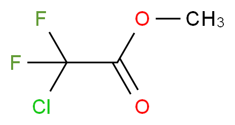 氯代二氟乙酸甲酯_分子结构_CAS_1514-87-0)