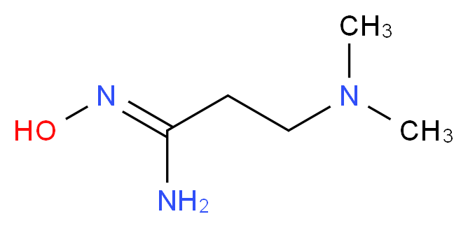 (Z)-3-(dimethylamino)-N'-hydroxypropimidamide_分子结构_CAS_98138-26-2