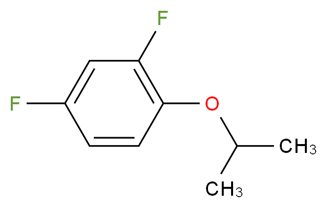 2-(2,4-Difluorophenoxy)propane_分子结构_CAS_)