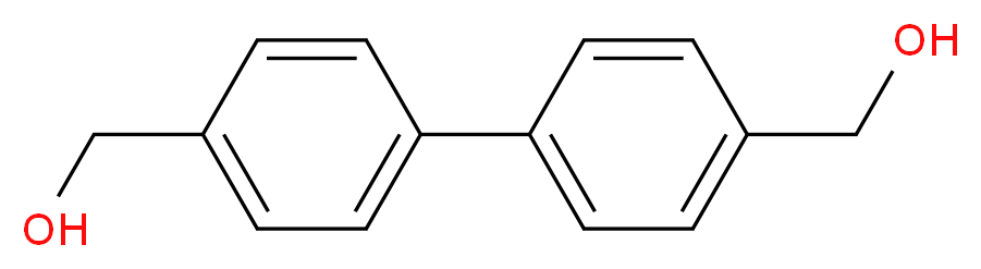 4,4'-Bis(hydroxymethyl)biphenyl_分子结构_CAS_1667-12-5)