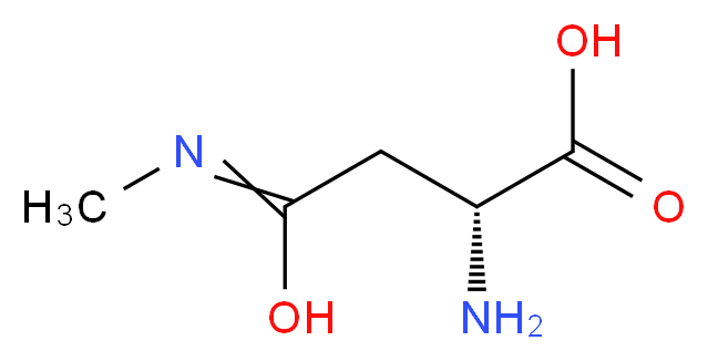 (2R)-2-amino-3-(methyl-C-hydroxycarbonimidoyl)propanoic acid_分子结构_CAS_7175-34-0