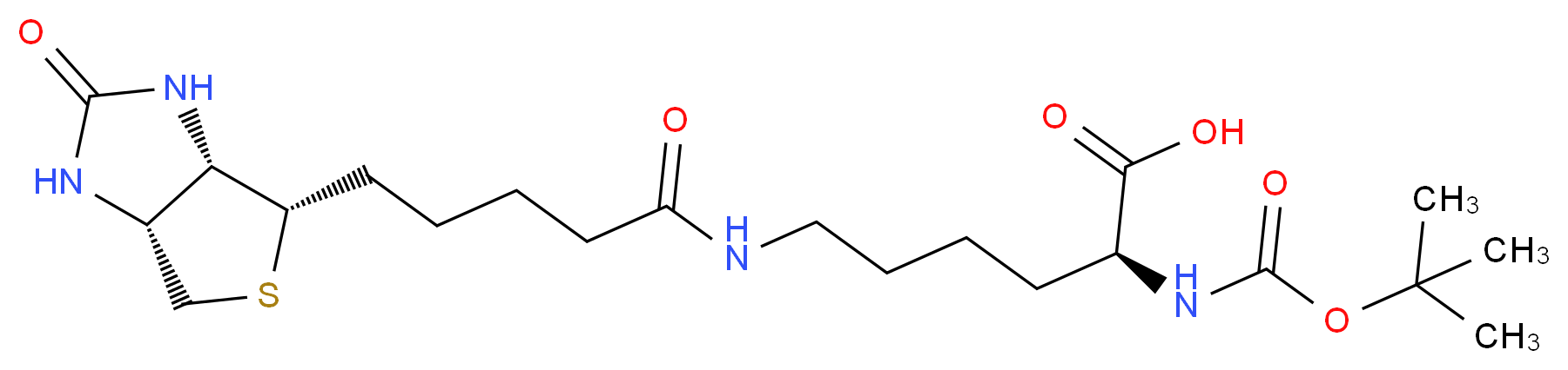 N-t-BOC-biocytin_分子结构_CAS_62062-43-5)