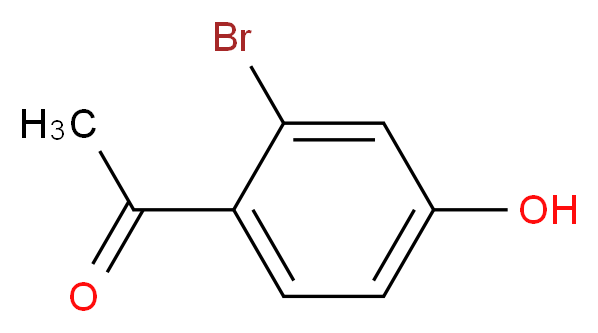 1-(2-bromo-4-hydroxyphenyl)ethan-1-one_分子结构_CAS_61791-99-9