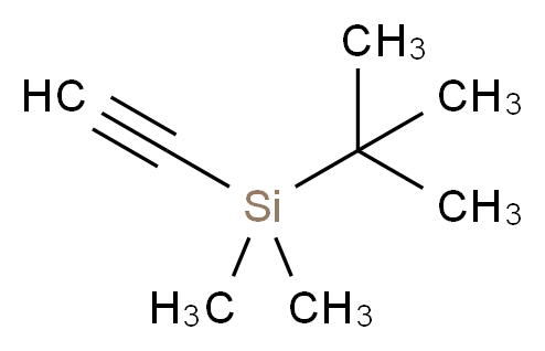 tert-butyl(ethynyl)dimethylsilane_分子结构_CAS_86318-61-8