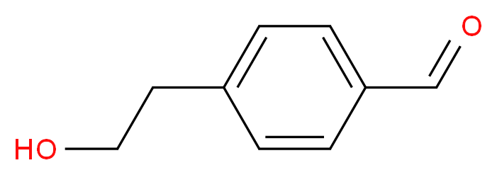 4-(2-Hydroxyethyl)benzaldehyde_分子结构_CAS_163164-47-4)